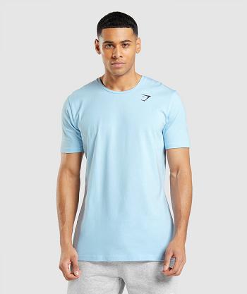 T Shirts Gymshark Essential Hombre Beige | CO 3343XYU